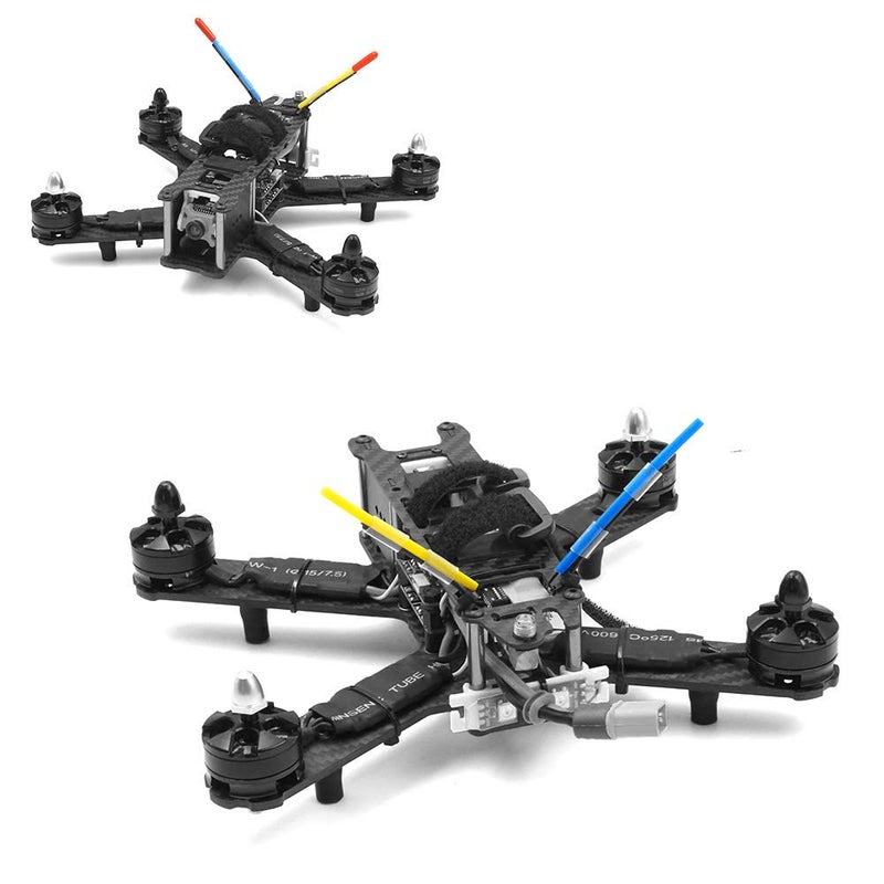 ايليشاوك 12 قطعة أنبوب هوائي حماية البلاستيك مع قبعات للسيارات RC طائرة بدون طيار FPV استقبال هوائي Frsky XM + X4R X4RSB - Image 5